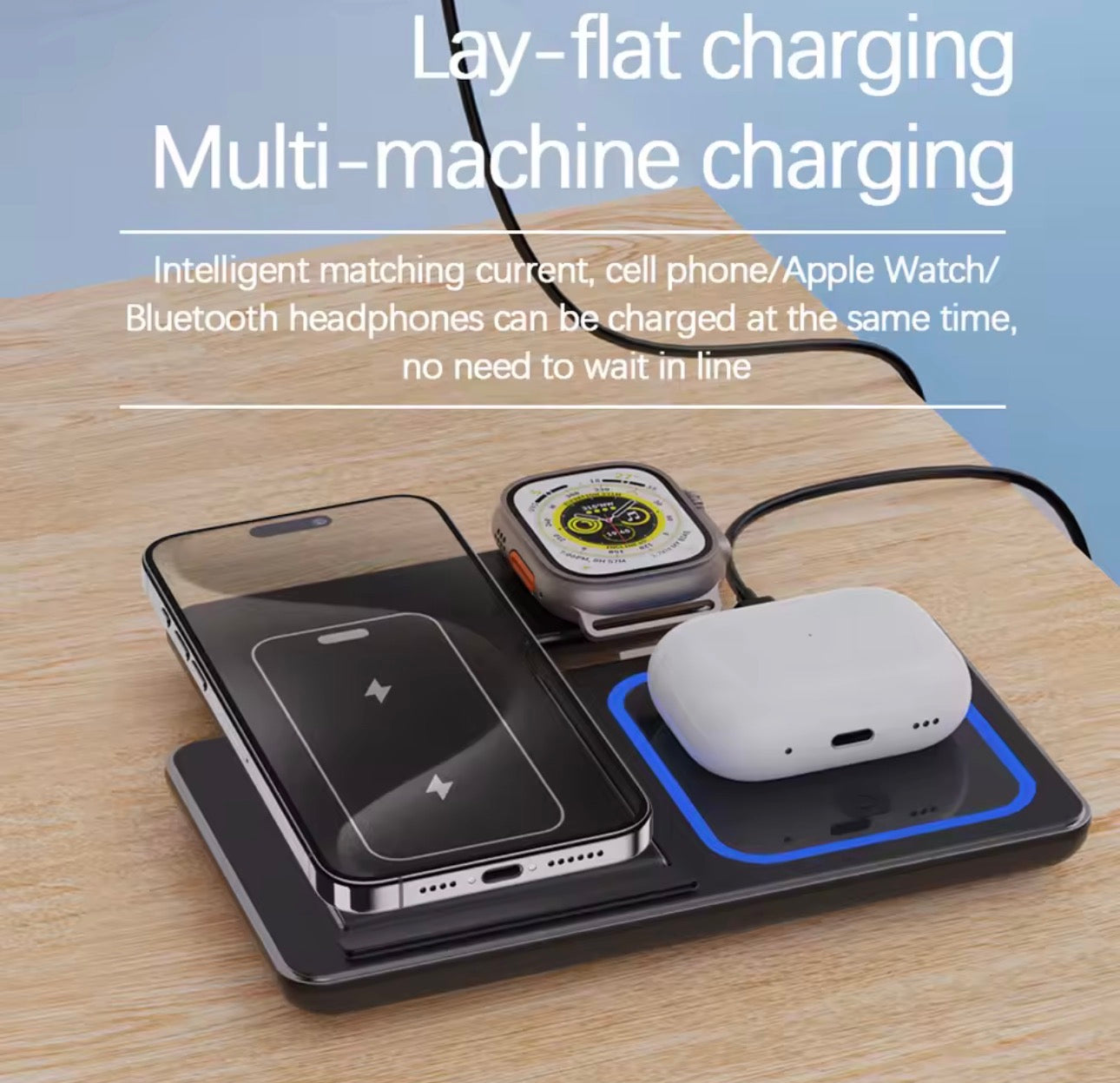 3-in-1 Wireless Charging Station