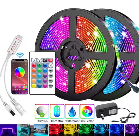 RGB LED Strip Lights with Remote